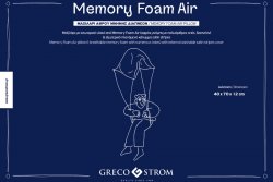 Memory Foam Air 40x70x12cm