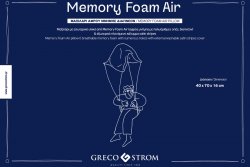 Memory Foam Air 40x70x16cm