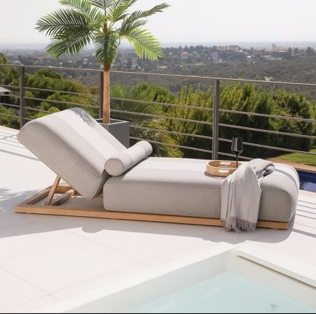 ΞΑΠΛΩΣΤΡΑ ΞΥΛΙΝΗ ARAGON πολυτελείας με luxury foam 213cmX90cmX30cm