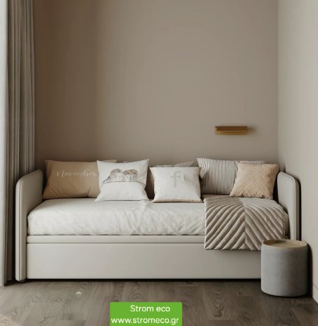 Καναπές κρεβάτι Albatros 97cm X 204cm Strom Eco