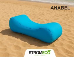 Μονή ξαπλώστρα πουφ Anabel