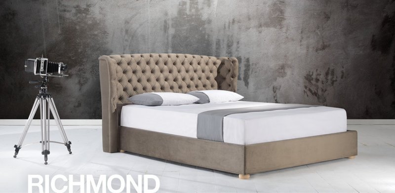 Κρεβάτι Ντυμένο Richmond