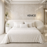 Κρεβάτι Venice ντυμένο με ύφασμα Strom Eco
