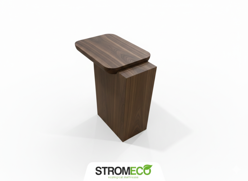 Κομοδίνο Wenge Strom Eco από ξύλο δρυς.