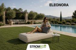 ΜΟΝΗ  ΞΑΠΛΩΣΤΡΑ ΠΟΥΦ ELEONORA